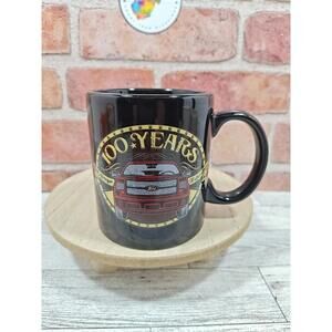 100 Years Ford Motor Co Built Stronger To Last Longer Black Ceramic Coffee Mug